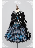 Pink Up Black Rock Shooter Innocent Soul Blouse Jacket Waist Belt Skirt and FS(Reservation/Full Payment Without Shipping)